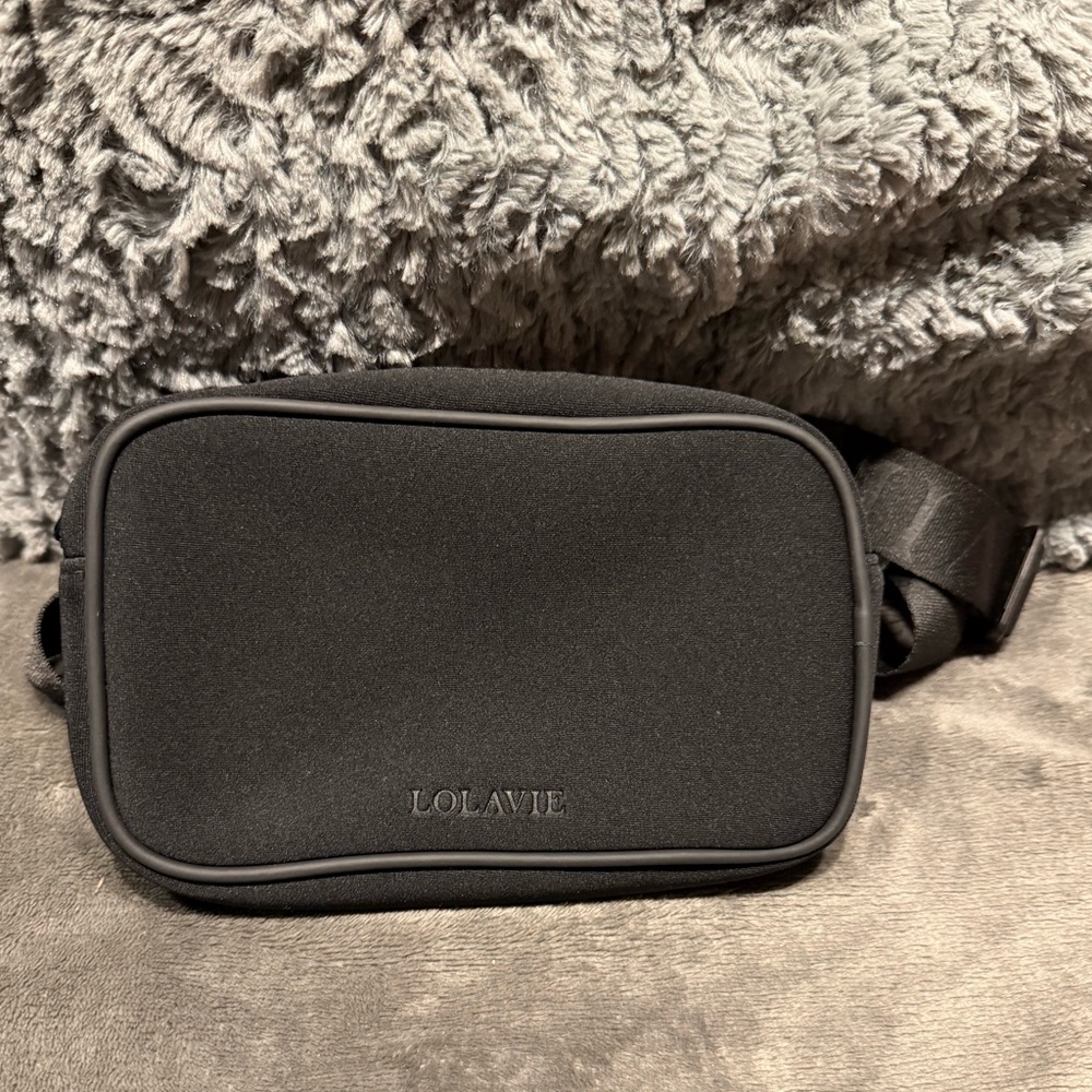 Black Waist Bag
